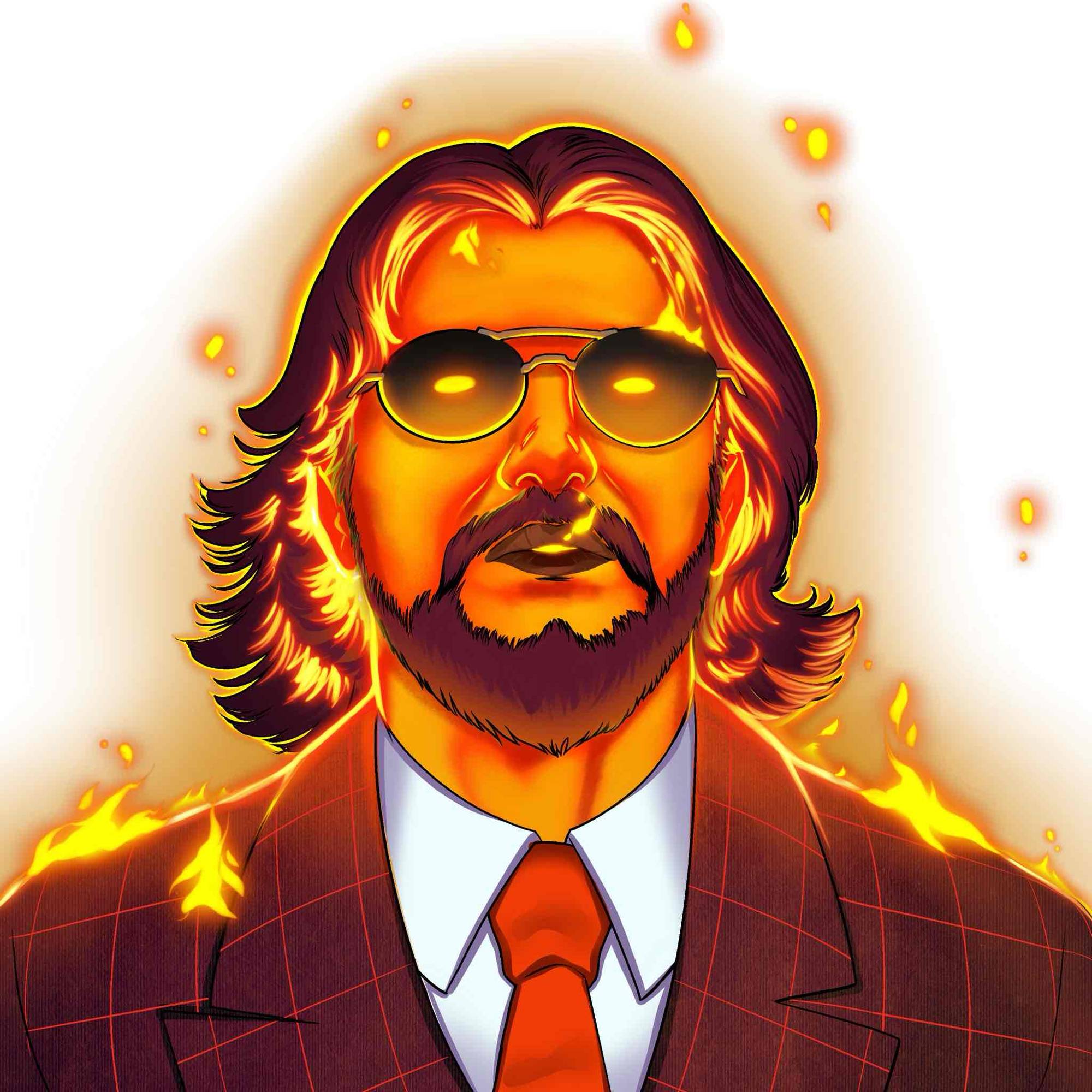 BURNOUT (burnout) Farcaster social identity (Fname handle) PFP