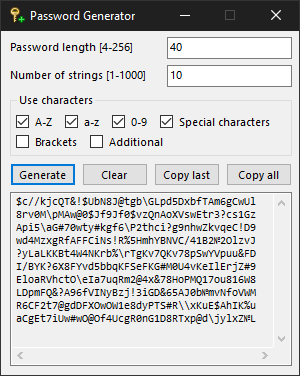 password generator
