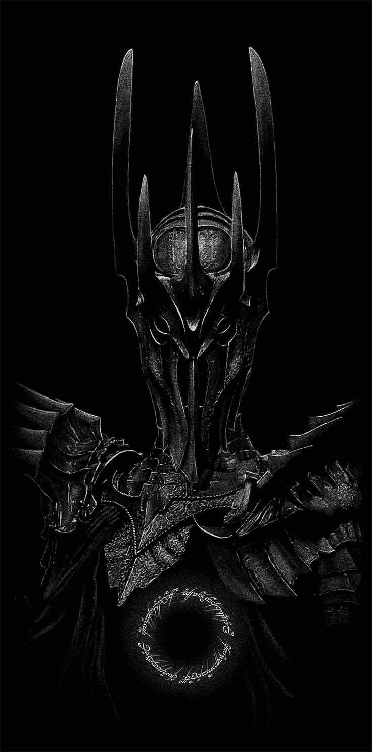 Sauron (ometech) Farcaster social identity (Fname handle) PFP