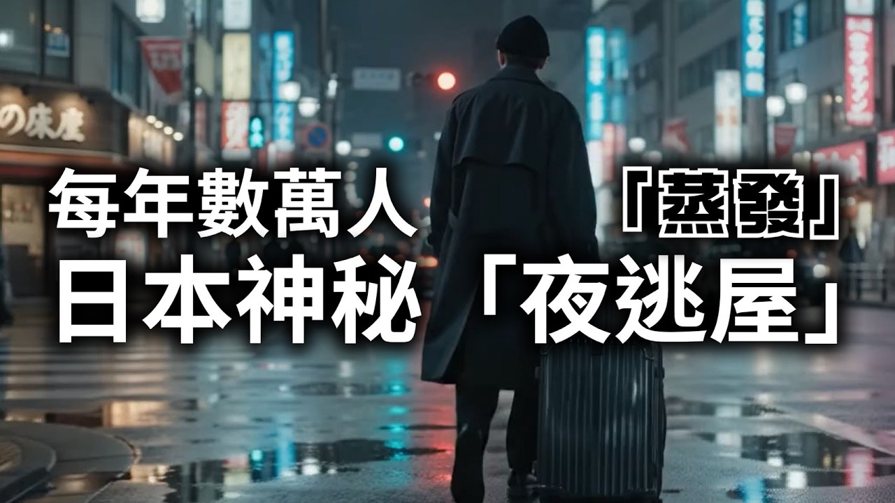 日本每年數萬人「人間蒸發」?揭密神秘的「夜逃屋」地下產業 日本每年數萬人「人間蒸發」?揭密神秘的「夜逃屋」地下產業