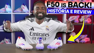 splash 🚨🆕️ A Adidas F50 REGRESSA! | HISTÓRIA e REVIEW da chuteira favorita de MESSI 👟