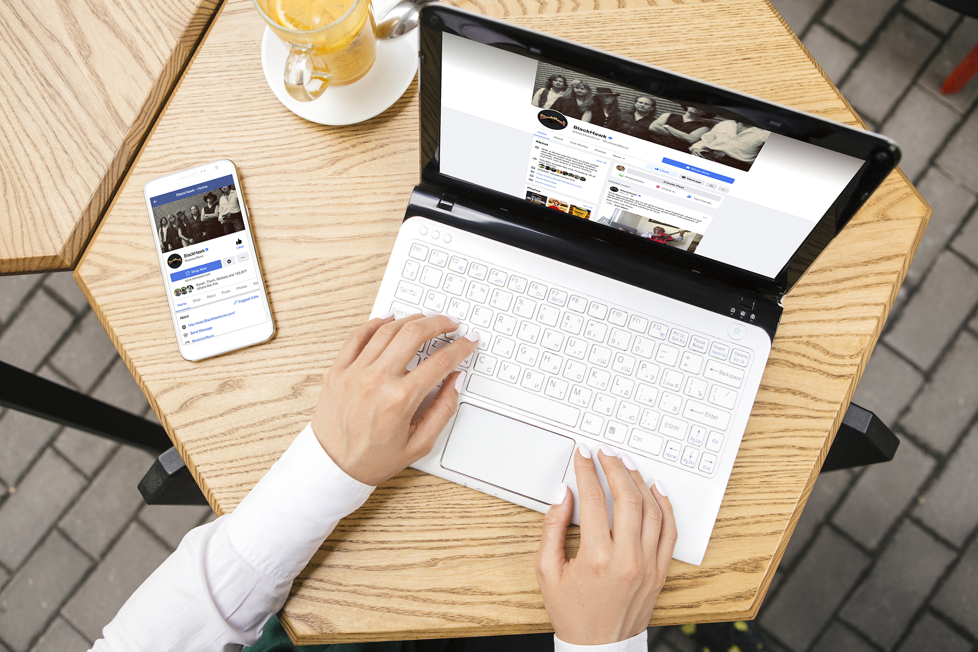 Blackhawk social media facebook iKANDE