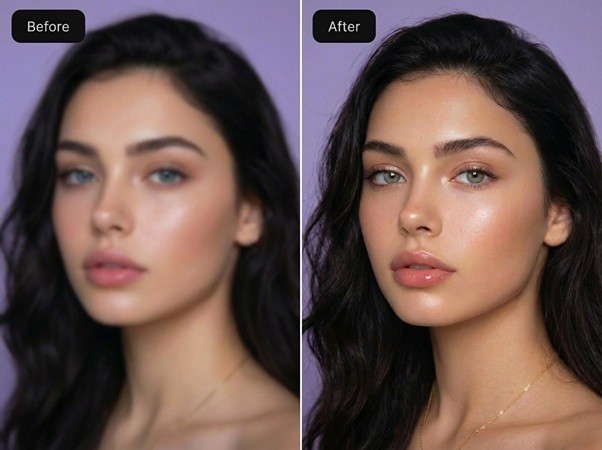 Fast Image AI Image Enhancer screenshot and logo