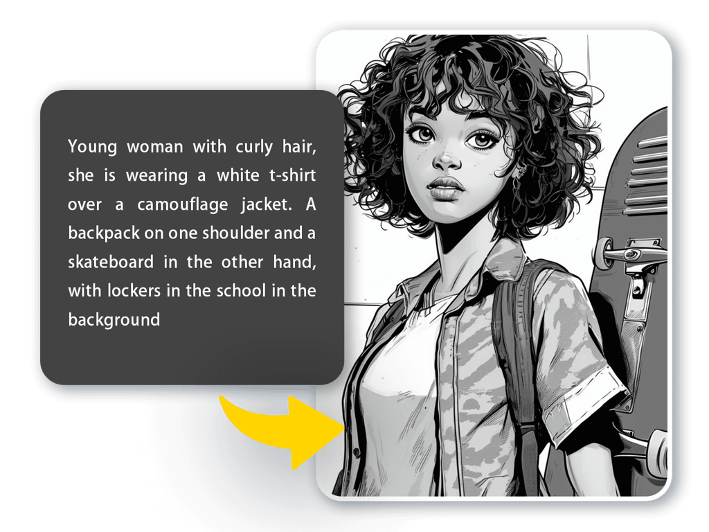 AI Comic Generator single-panel creation