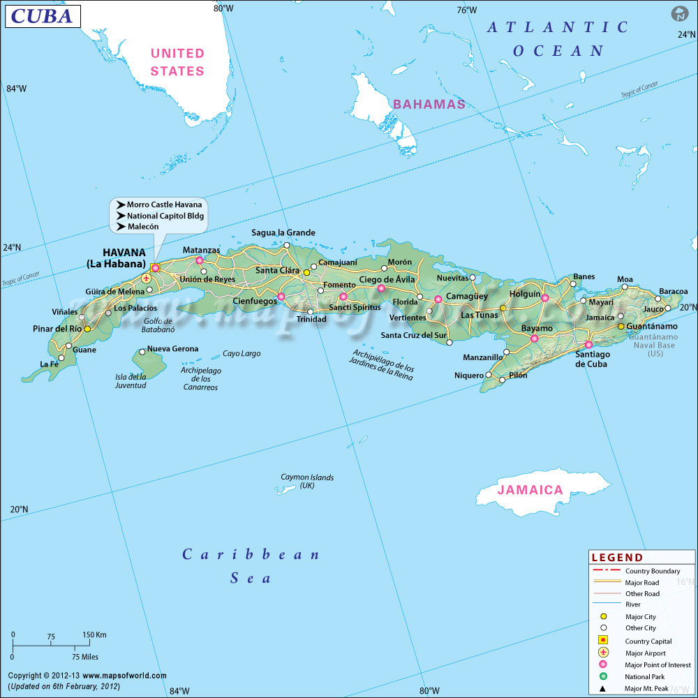 Cuba Map