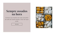 Sempre Assados Na Hora Modelo De Site HTML CSS