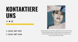 Kontakte CSS-Vorlagen