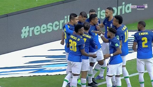 اهداف مباراة البرازيل والاكوادور 1 1 تصفيات كاس العالم