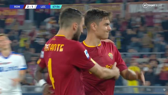 اهداف مباراة روما وليتشي 2 1 الدوري الايطالي