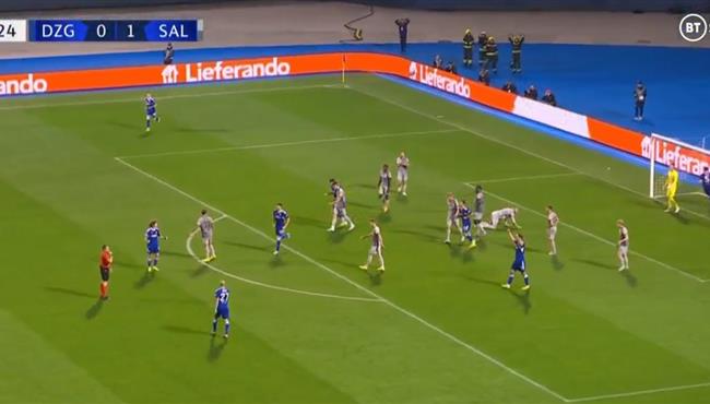 اهداف مباراة سالزبورج ودينامو زغرب 1 1 دوري ابطال اوروبا