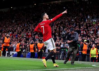 فيديو رونالدو يسجل ويقود مانشستر يونايتد للفوز بثلاثية أمام شيريف بالدوري الأوروبي