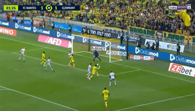 هل حرم الحكم مصطفي محمد من ركلة جزاء امام كليرمون بالدوري الفرنسي