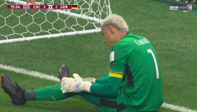 نافاس يحرم المانيا من هدف محقق في كاس العالم