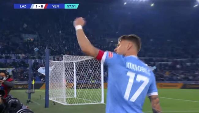 هدف فوز لاتسيو علي فينيتسيا 1 0 الدوري الايطالي