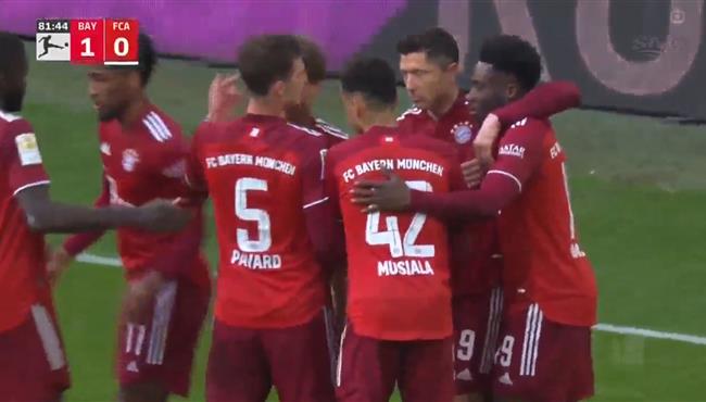 هدف فوز بايرن ميونخ علي اوجسبوج 1 0 الدوري الالماني