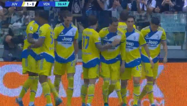 اهداف مباراة يوفنتوس وفينيتسيا 2 1 الدوري الايطالي