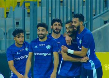 فيديو سموحة يفوز على المصري بثنائية في الدوري