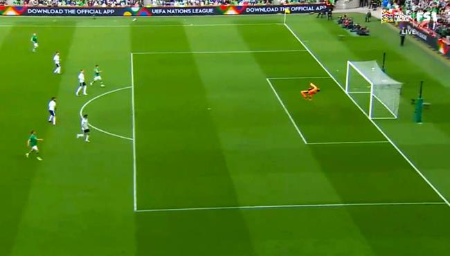 هدف عالمي في مباراة اسكتلندا وايرلندا بدوري الامم الاوروبية