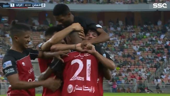 اهداف مباراة الرائد والاهلي 3 1 الدوري السعودي