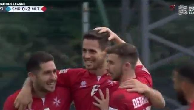 اهداف مباراة مالطا وسان مارينو 2 0 دوري الامم الاوروبية
