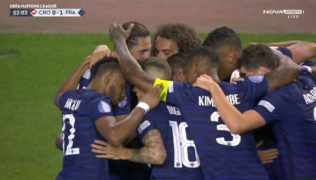اهداف مباراة فرنسا وكرواتيا 1 1 دوري الامم الاوروبية