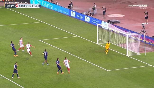هدف تعادل كرواتيا مع فرنسا 1 1 دوري الامم الاوروبية