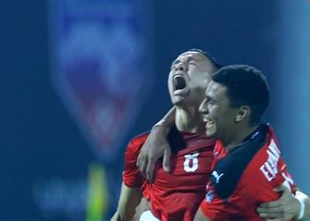 فيديو أحمد نادر حواش يسجل هدف مصر الأول أمام المغرب