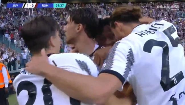 اهداف مباراة يوفنتوس وروما 1 1 الدوري الايطالي