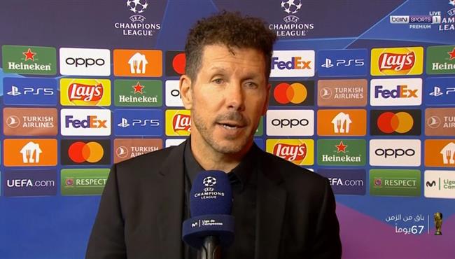 تصريحات دييجو سيميوني بعد خسارة اتلتيكو مدريد من باير ليفركوزن