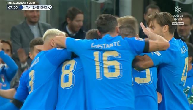 هدف فوز ايطاليا علي انجلترا 1 0 دوري الامم الاوروبية