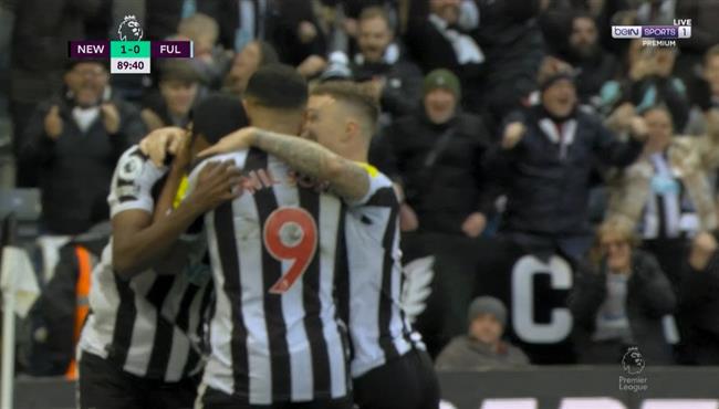 هدف فوز نيوكاسل علي فولهام 1 0 الدوري الانجليزي