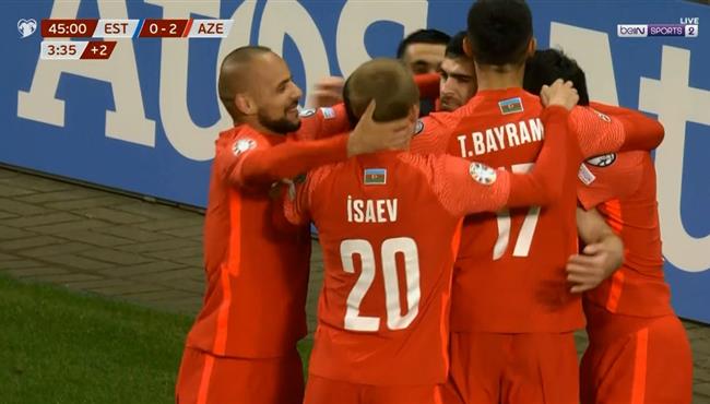 اهداف مباراة اذربيجان واستونيا 2 0 تصفيات كأس امم اوروبا