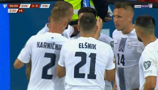 اهداف مباراة سلوفينيا وفنلندا 3 0 تصفيات كأس امم اوروبا