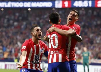 أتلتيكو مدريد يقلب الطاولة على قادش ويفوز بثلاثية في الدوري الإسباني