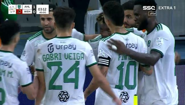 اهداف مباراة الاهلي والوحدة 3 1 الدوري السعودي