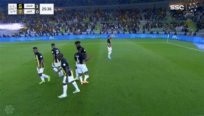اهداف مباراة الاتحاد والحزم 2 2 الدوري السعودي