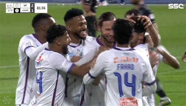 اهداف مباراة الشباب وابها 1 2 الدوري السعودي