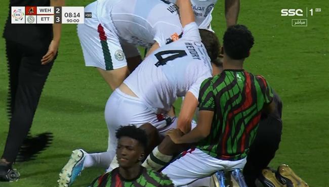 اهداف مباراة الوحدة والاتفاق 3 2 الدوري السعودي