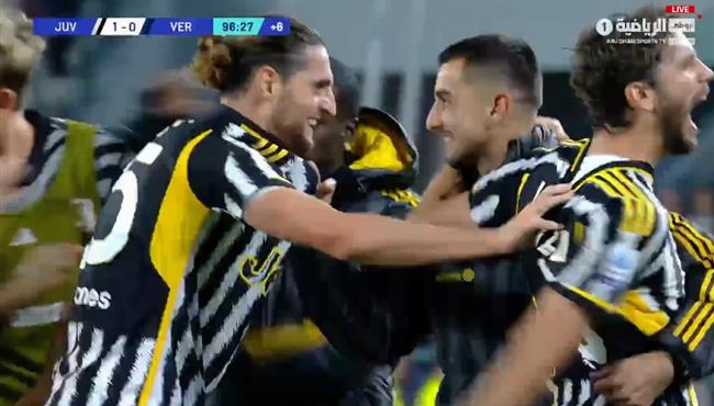 هدف فوز يوفنتوس القاتل علي هيلاس فيرونا 1 0 الدوري الايطالي