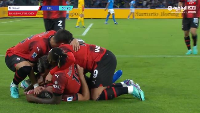 اهداف مباراة ميلان ونابولي 2 2 الدوري الايطالي