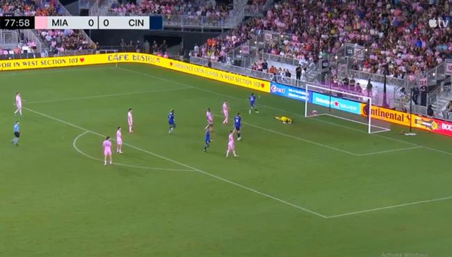 هدف فوز سينسيناتي علي انتر ميامي 1 0 الدوري الامريكي