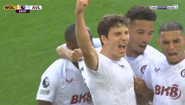 اهداف مباراة استون فيلا وولفرهامبتون 1 1 الدوري الانجليزي