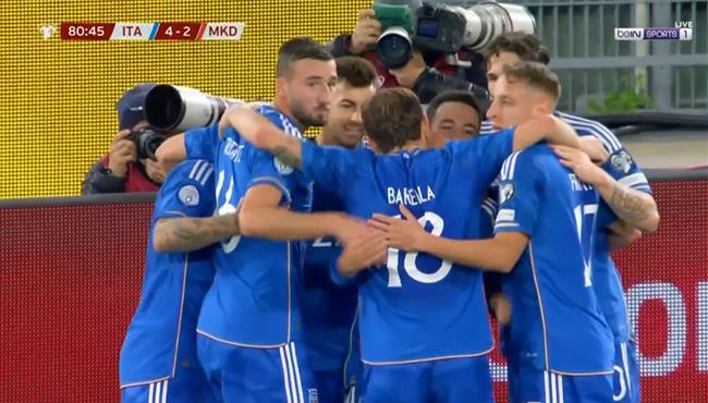 اهداف مباراة ايطاليا ومقدونيا الشمالية 5 2 تصفيات كاس امم اوروبا