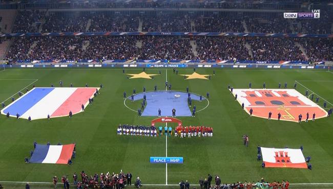 ملخص مباراة فرنسا وجبل طارق 14 0 تصفيات كاس امم اوروبا