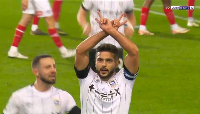 هدف سام مرسي العالمي واحتفاله امام روثيرهام يونايتد في دوري الدرجة الأولى الإنجليزي