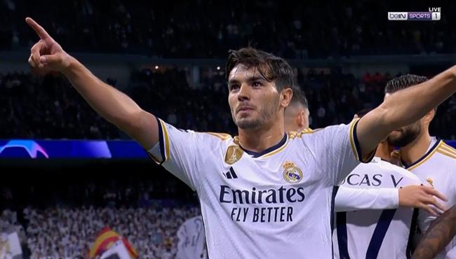 هدف ابراهيم دياز في مرمي سبورتينج براجا بدوري ابطال اوروبا