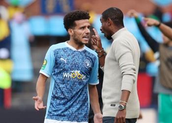 مدرب صن داونز ي علق على مشادته مع مصطفى فتحي شيء مؤسف