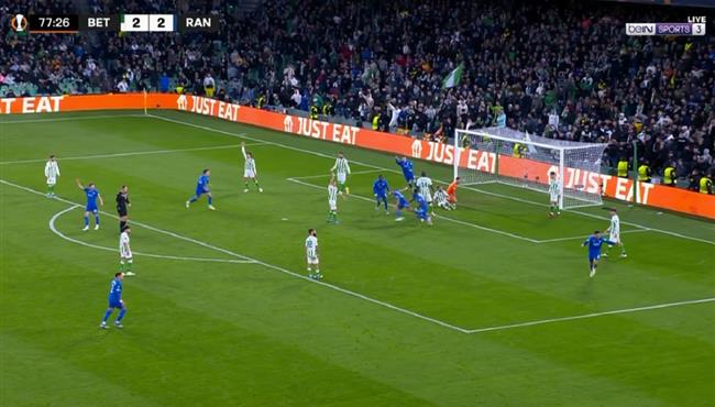 اهداف مباراة ريال بيتيس وجلاسكو رينجرز 2 3 الدوري الاوروبي