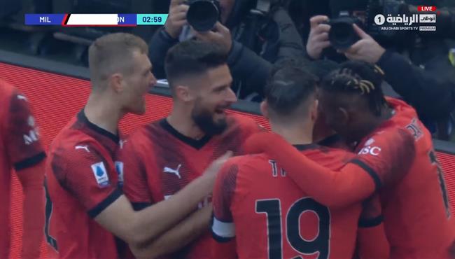 هدف رائع في مباراة ميلان ومونزا بالدوري الايطالي