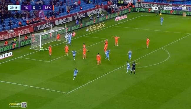 اهداف مباراة طرابزون سبور وباشاك شهير 1 1 الدوري التركي